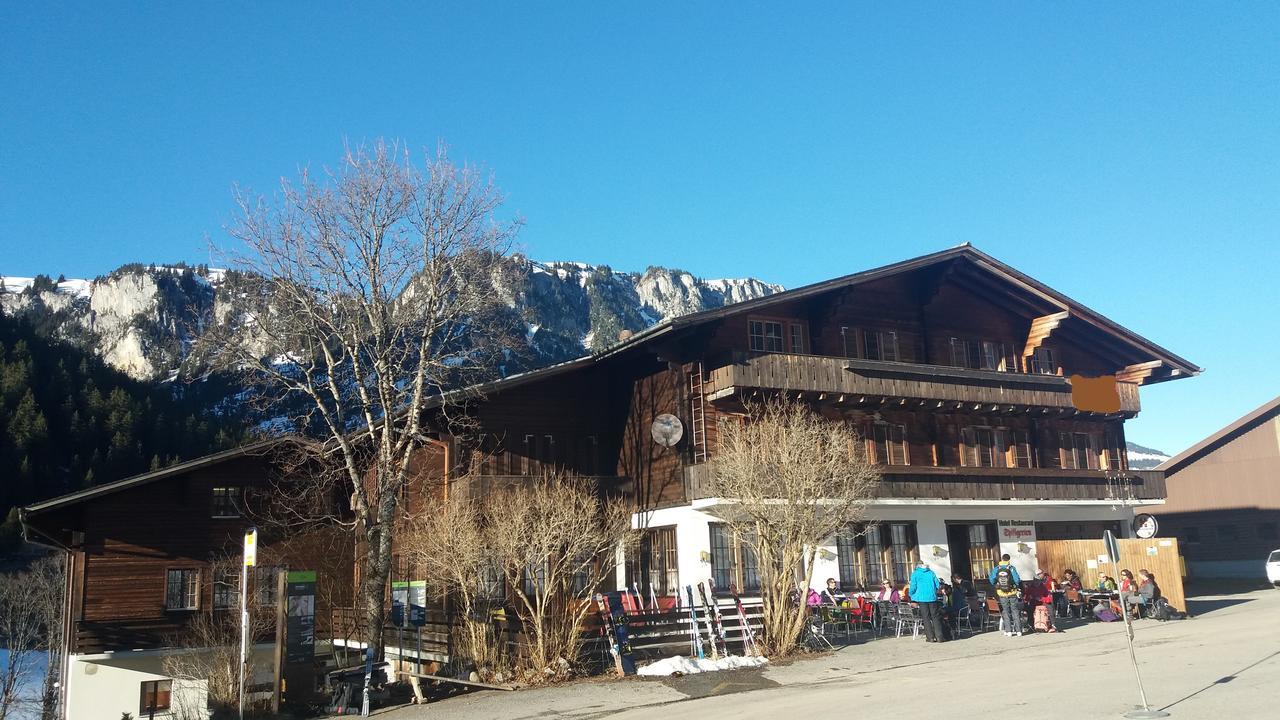 Hotel Restaurant Spillgerten Diemtigtal Schwenden Exterior photo